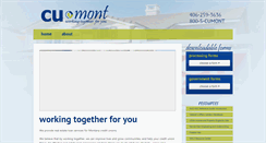 Desktop Screenshot of cu-mont.org